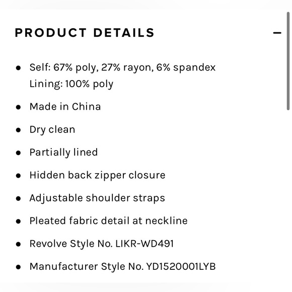 NWT Likely Prina Dress in Black - Size 6 - Picture 4 of 7